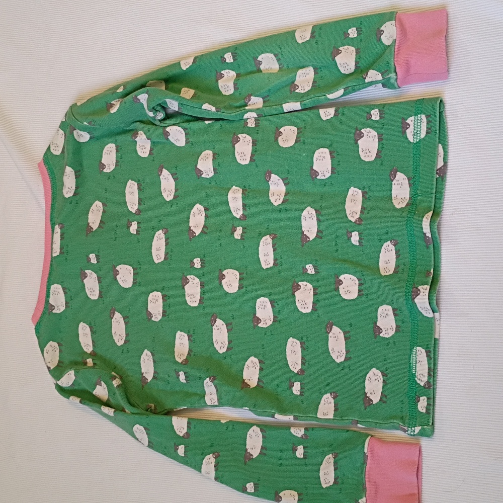 Mini Boden Cotton Sheep Pajamas - Picture 4 of 7